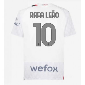 AC Milan Rafael Leao #10 Udebanetrøje 2023-24 Kort ærmer